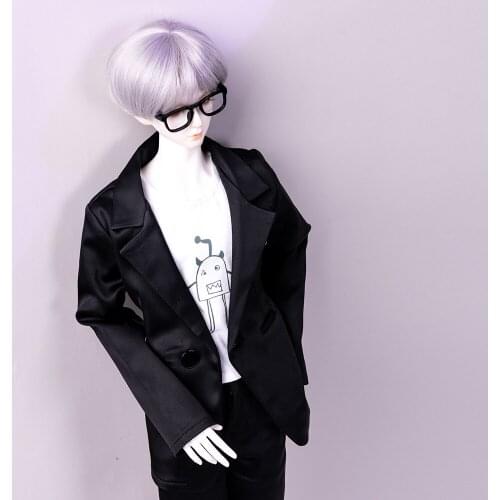 BJD doll clothes suitable for 1-3 1-4 uncle size fashion black suit suit doll accessories