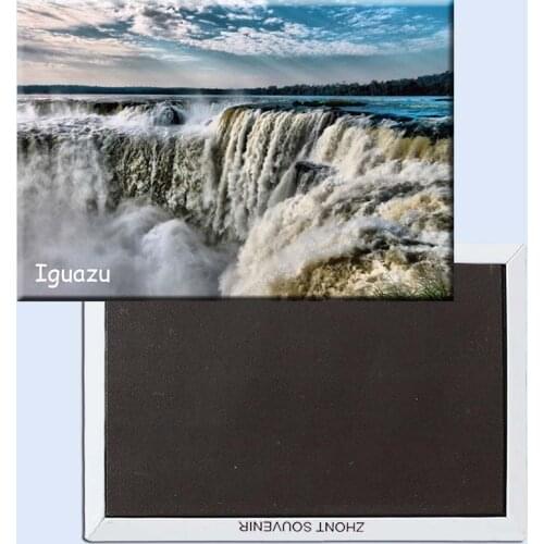 SOUVEMAG Iguazu Travel Refrigerator Magnets 21113,Souvenirs of Worldwide Tourist Landscape