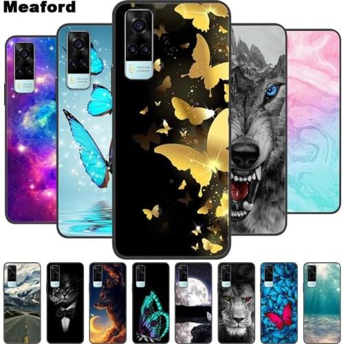 For VIVO Y31 2021 Case Silicon Back Cover Phone Case For VIVO Y31 2021 Soft Case for vivo V2036 Y 31 2021 6.58" coque bumper