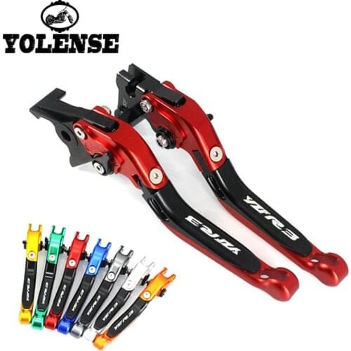 For Yamaha YZF-R3 YZFR3 YZF R3 2014-2017 Motorcycle CNC Aluminum Foldable Adjustable Brake Clutch Levers Accessories