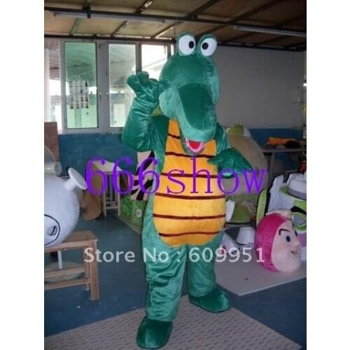 Crocodile adult Easter cartoon Fancy sexy Halloween Dress kids party mascot costume free shipping