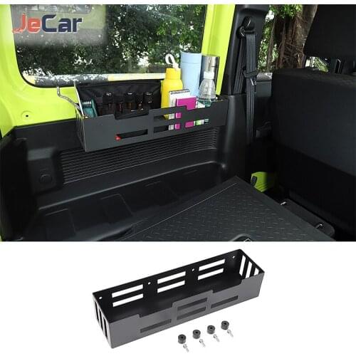 Aluminum Alloy Multifunctional Tail Box Multi-Function Storage Box For Suzuki Jimny 2019 Up Stowing Tidying