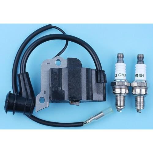 Ignition Coil Module 6H Spark Plug Kit For Honda GX35 UMK435 CQ35 Engine Motor Hedge Trimmer Brushcutter 30500-Z0Z-013 CMR6H