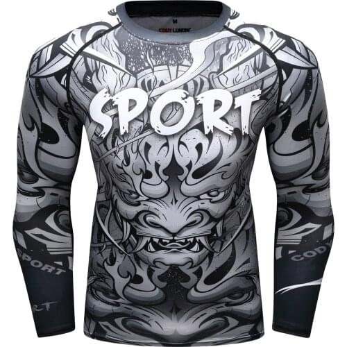 T shirts Compression Men Tops High Quality Tight Tees Male 3D Printed Funny 2020 CODY LUNDIN Rashguard