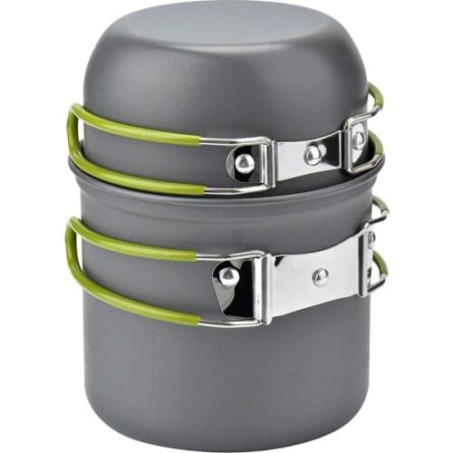 Outdoor Picnic Camping Hiking Backpacking Cooking Bowl Set Pot Pan Cookware camping kitchen