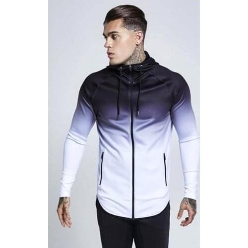 New Running Jacket Gym Hoodies Fitness Bodybuilding Sweatshirt Men Quick-drying Long Sleeve Male Pullover Hoodies Sports Jacket