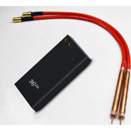 Portable diy spot welder handheld mini accessories 18650 lithium battery nickel sheet file charging cable household kit