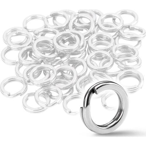Booms Fishing FSR Stainless Steel Split Ring