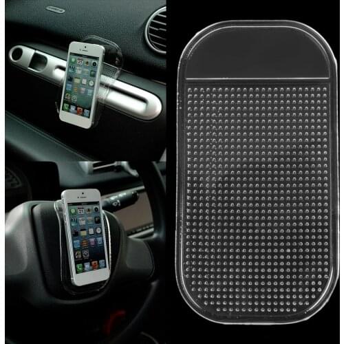 Silicone Anti-Slip Non-Slip Mat Car Dashboard Sticky Pad Mount Holder for Cell Phone Vehicle GPS Holder Interior Accessories