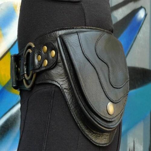 Medieval Pouch Bag Viking Belt Leather Wallet Men Women Steampunk Knight Pirate Costume Antique Gear Accessory Cosplay For Adult