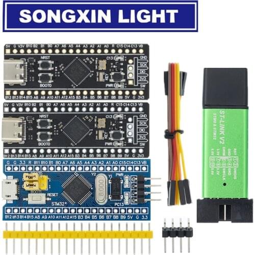 ST-LINK V2 Mini STM8 STM32 Simulator Download Programmer STM32F103C8T6 ARM STM32 Minimum System Development Board Module