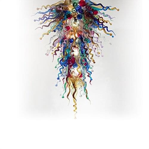 Vintage Office Home Lighting Blown Glass Style Pendant Light New fancy light blown glass chandelier