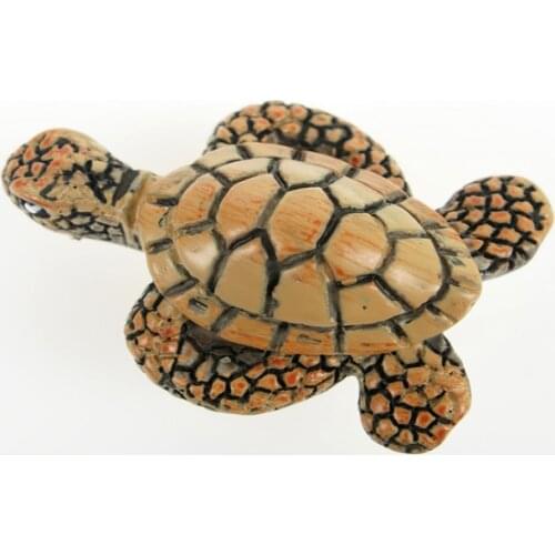 10Pcs/Lot Child Cartoon Colour Sea Turtle Kitchen Cabinet Handle and Knobs