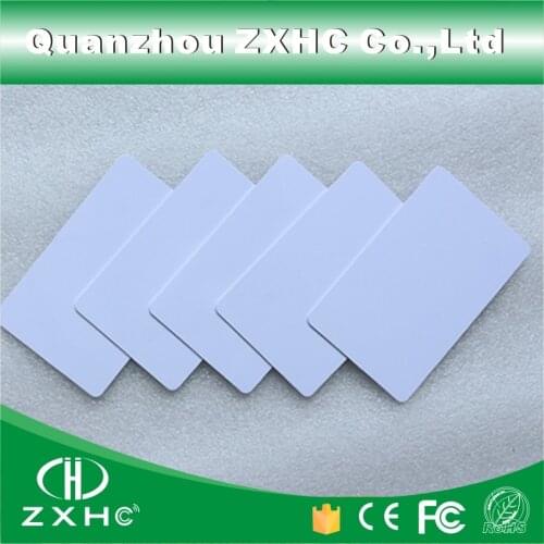 10pcs/lot) T5577 Writable Reusable White Copy Cards For ID EM4100 Tk4100 RFID 125 Khz PVC Material Waterproof