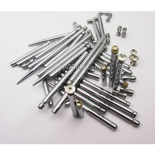 500PCS Flat Head Iron Advertising Nails Screws Bolts Acrylic Display Billboard Standoffs Pins Frame Stand for 0-8MM Board GF541