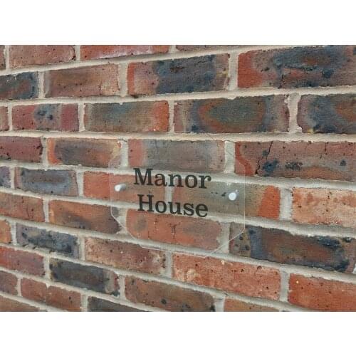 Dettagli su Numero CIVICO Placca in acrilico Porta Firmare Placche Business nome consegna veloce- mostra il titolo originale