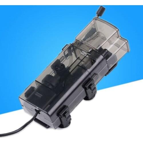 Fish Tank Water Filter Marine Protein Skimmer Separator with Pump for Aquarium Dropship