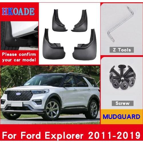 Car Fender Mud Flaps For Ford Explorer 2011-2019 Mudguards Splash Guards Fender Mudflaps Car Fender Accessories Car Fender