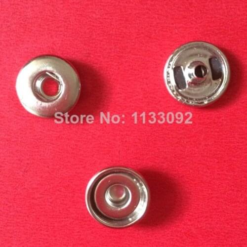 Free ePacket 100sets (1 set= cap+socket+stud) Diy 12mm Size Snap Button Charm Base Findings Part Snap-It For Making Snap Button