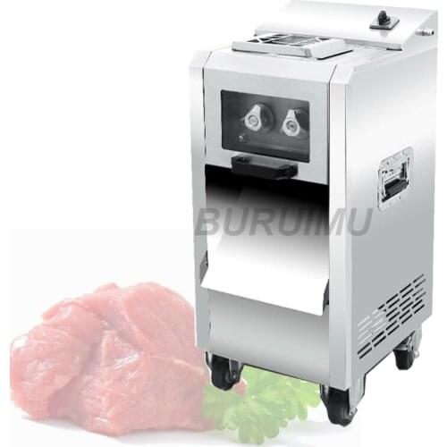 Electric Meat Slicer Household Meat Grinder Commercial Automatic Fish Cutter Fillet Shredded Stainless Steel Meat Grinder
