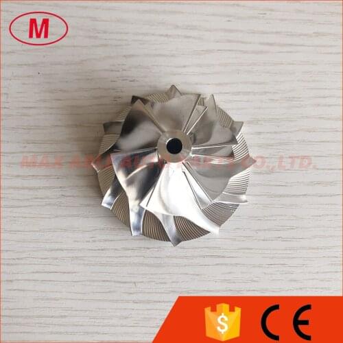 K16 6+6 blades 44.40/61.98mm high performance billet/milling/aluminum 2618 compressor wheel