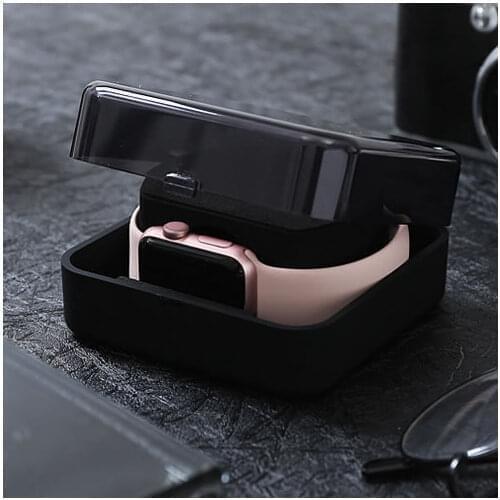 Storage Box For Apple Watch 5 4 3 2 1 Charging Box 38mm 42mm 40mm 44mm Watchs Charge Stand For Apple Watch Series 4 5 Watch Boxs