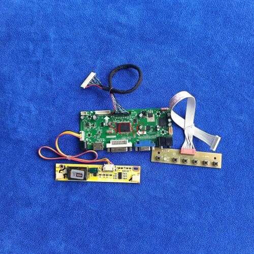 LVDS 30 Pin Kit 2CCFL DVI VGA HDMI-compatible M.NT68676 drive controller card LCD display Fit M200O1/M200RW01/MT200LW01 1600*900