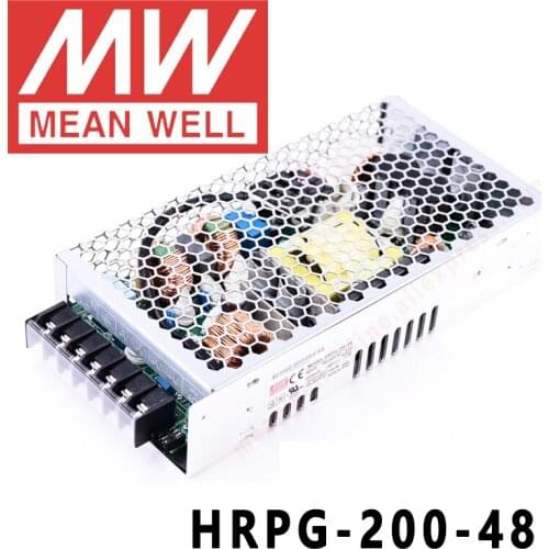 Original MEAN WELL HRPG-200-48 48V 4.3A meanwell HRPG-200 48V 206W Single Output with PFC Function Power Supply