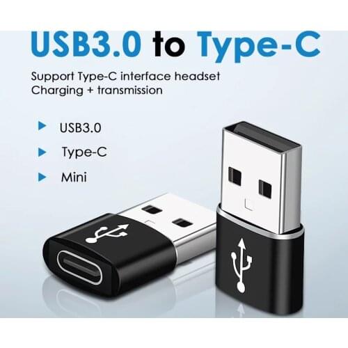 USB 3.0 To USB 3.1 Type C OTG Adapter Female Converter Charging Data Transfer For Macbook Samsung S21 S20 USB C OTG Connector