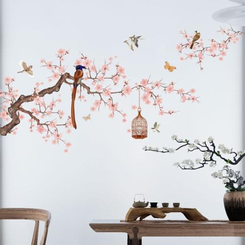 SLLINK Flowers Wall Stickers