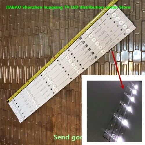 10pcs / lot 6LED LED backlight strip for 32 inch JL.D32061330-081AS-M E348124 MS-L1343 L2202 L1074 V2 2-6-3030-300MA-36V
