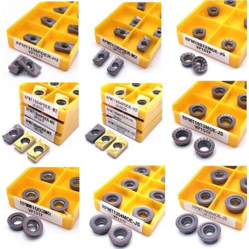 Turning Tool APMT1135 APMT1604 RPMT08T2 MO RPMT10T3MO RPMW1003MO RPMT1204MOE RPMT1606MOE VP15TF Carbide insert lathe insert