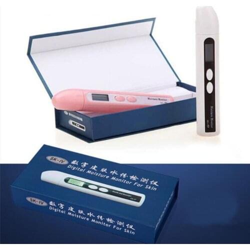 SK-IV Digital LCD Facial BIA Skin Analyzer Water And Oil Tester Skin Moisture Monitor Detector Oil Test Pen Skin Beauty Care