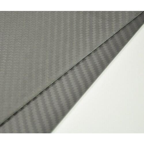 1pc 1.6mm Thick Matte Surface Carbon Fiber plate panel sheet Multi-size