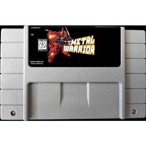 16Bit Games ** Metal Warriors ( USA Version!! )