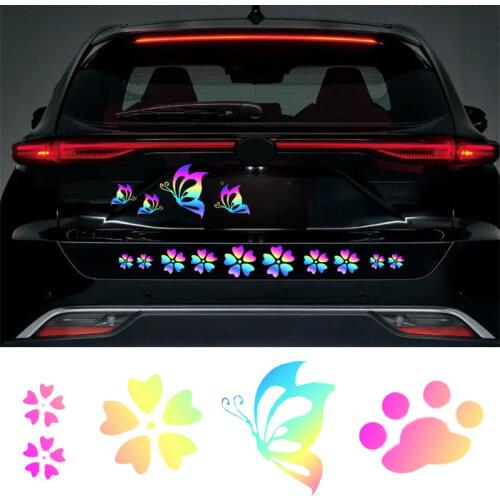 Funny Car Stickers Pull Fuel Tank Cover Pointer To Full Reflective Vinyl Car Sticker Decal Wholesale For Car Exterior Accessorie