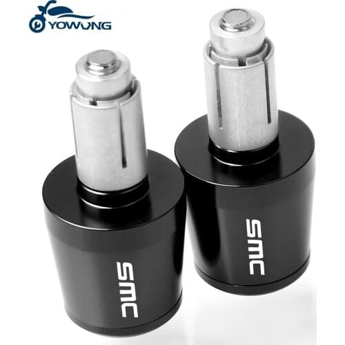 CNC 22MM Handlebar Grips Handle Bar Cap End Plugs For 690 Enduro 690 SMC/SMCR 2008 2009 2010 2011 2012 2013 2014 2015 2016