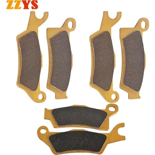 Motorcycle Front and Rear Brake Pads For CAN AM Outlander L 450 500 650 800 1000 EFi & Max Renegade 500 800 1000 R STD XXC 12-16