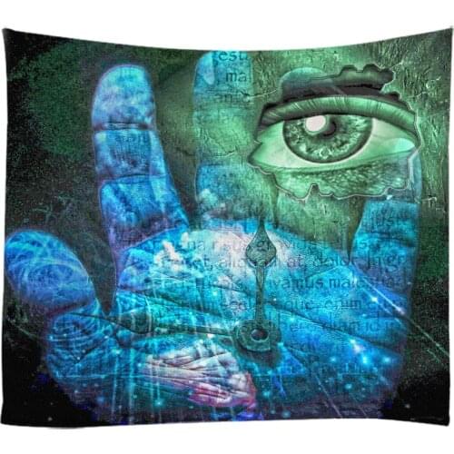 Creative 3D Science Fiction Painting Tapestry Wall Hanging Bed Spread Beach Towel Table Cloth Yoga Mat 250*180 Large Size