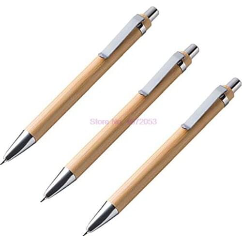 500pcs,Ballpoint Pen Sets Bamboo Wood Writing Instrument