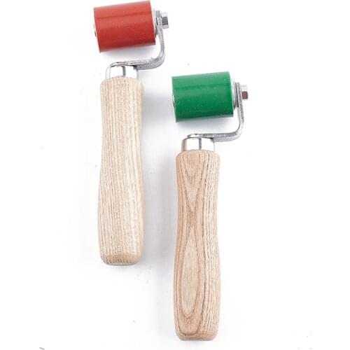 Hand Roller 40mm Silicone High Temperature Resistant Seam Hand Pressure Roller Roofing PVC Welding Tool Air Welding Gun