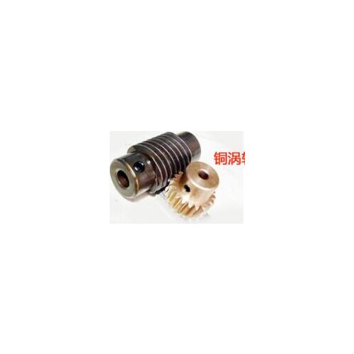 Gear 1M20teeth Ratio 5:1 worm gear inner hole 6mm rod inner hole 8mm