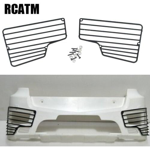 1 Pair Metal Front Lampshade For 1/14 Tamyia Rc Truck Dump 56352 3363 Arocs