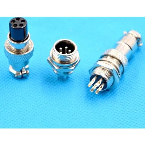 10Sets New Cable Connector 12mm Aviation Socket Connector GX12 2-7 Core Aviation Plug Socket Connector Special Wholesale