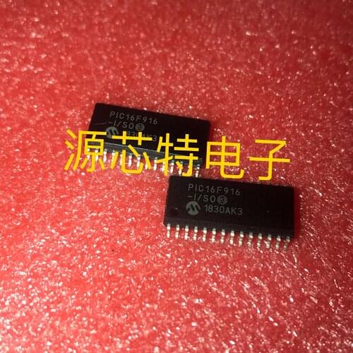 100% New&Original PIC16F916-I/SP DIP-28