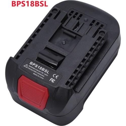 MT18BS DM18BS BPS18BSL Li-Ion Battery Converter Adapter for Makita 18V BL1830 BL1860 BL1850 BL1840 Used To for Bosch 18V Tool
