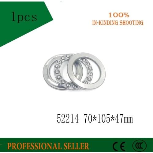 Free shipping 52214 (38214) 70x105x47mm Two-way plane thrust ball bearing 70*105*47MM