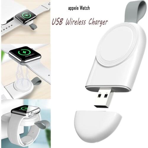 Wireless Charger For Apple i Watch Series 5 4 3 2 Watch Charging Cable Portable USB Wireless Charger For iWatch 4 5