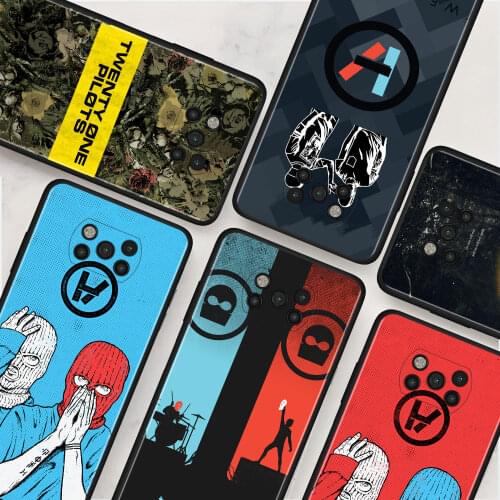 Twenty One Pilots Trench Cover for Xiaomi Mi Poco X3 NFC M3 X3 Pro F3 F1 9T 10 11 Ultra Note 10 10T 5G A2 Lite Cell Phone Case