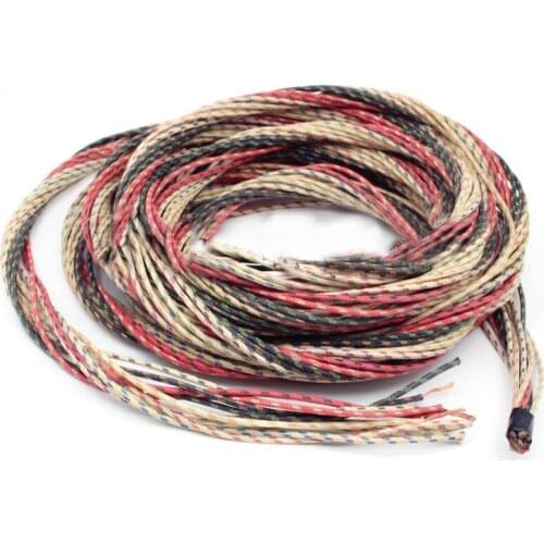 Hifi 5M Pure Copper Western Electric Wire 3mm Hi-End AMP VCD DVC CD Plater Power Cord Speaker Audio Bulk Cable